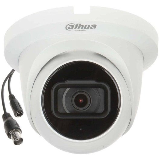 Cámara domo Dahua DH-HAC-HDW1500TLMQP-0280B-S2 5MP IR 30m lente fija 2.8mm IP67