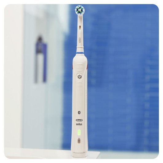 Cepillo eléctrico Oral-B SmartSeries 5100S White 10500 rpm 3 cabezales Bluetooth