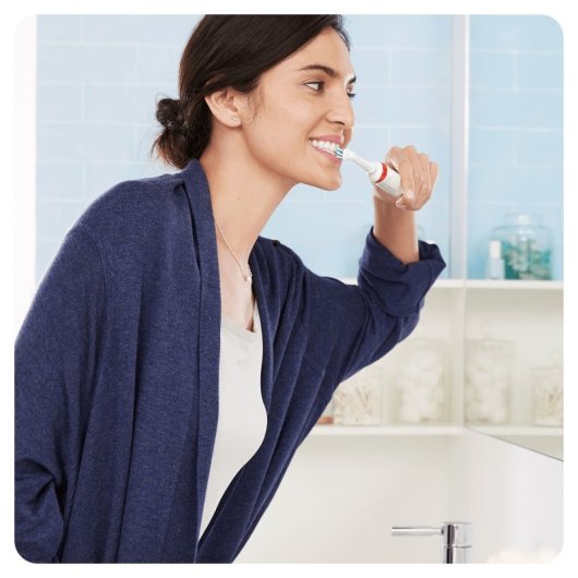 Cepillo eléctrico Oral-B SmartSeries 5100S White 10500 rpm 3 cabezales Bluetooth