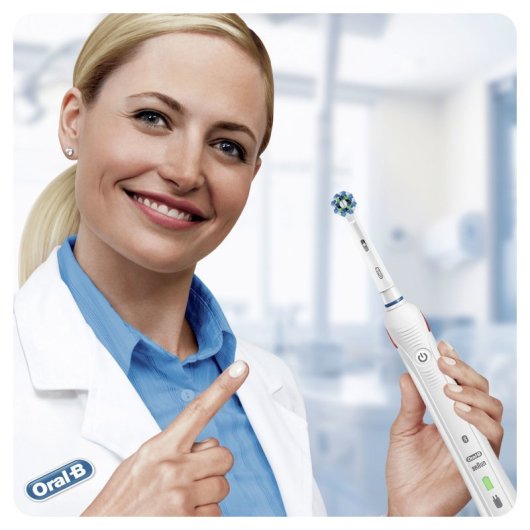 Cepillo eléctrico Oral-B SmartSeries 5100S White 10500 rpm 3 cabezales Bluetooth