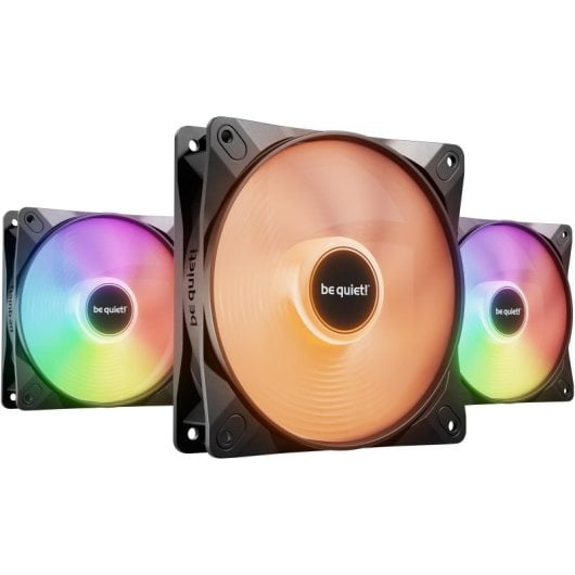 Soyez silencieux! ventilateur supplémentaire LIGHT WINGS LX 120 mm 2100 tr/min ARGB PWM triple pack