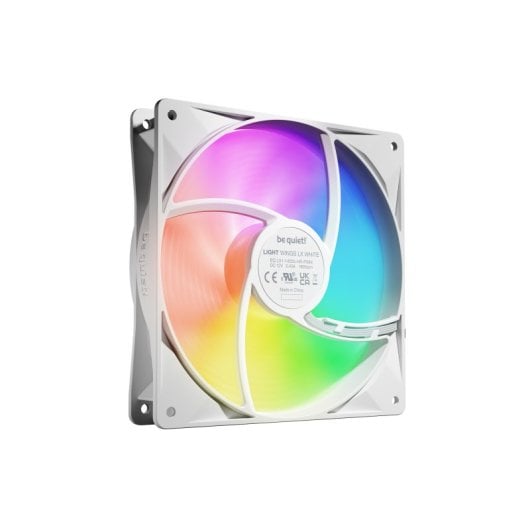 Ventilador suplementario be quiet! Light Wings LX 140mm 1800RPM Pack Triple ARGB PWM Blanco
