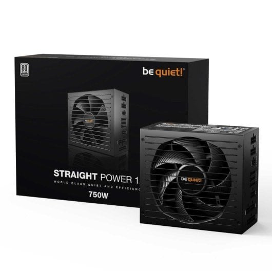 Fuente de Alimentación be quiet! 750W 80 PLUS Platinum Straight Power 12 Modular silenciosa PCIe 5.0