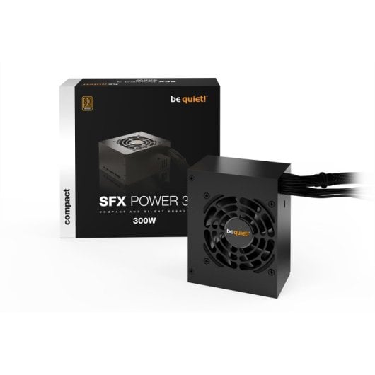 Fuente de Alimentación be quiet! 300W 80PLUS Bronze SFX Power 3 Compacta Silenciosa PCIe