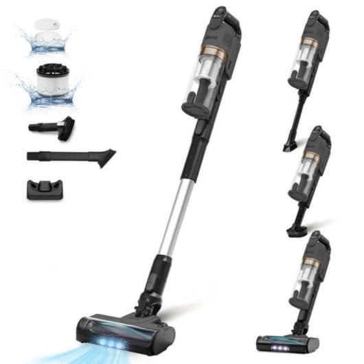 Levoit  LVAC-200 Aspiradora sin cable 180W 50min Animal Care LED filtro lavable antracita-oro