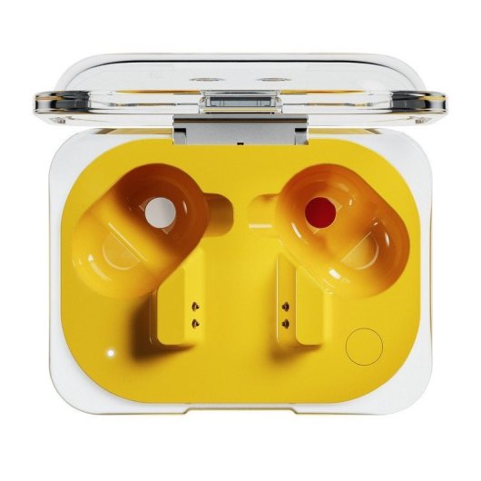 Nothing Pack Phone (3a) Pro Smartphone 12/256GB Gris + Auriculares Bluetooth Ear (a) Amarillos