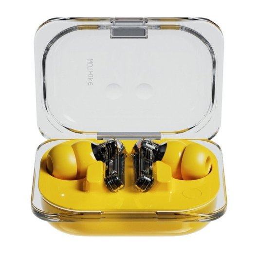 Nothing Pack Phone (3a) Pro Smartphone 12/256GB Gris + Auriculares Bluetooth Ear (a) Amarillos