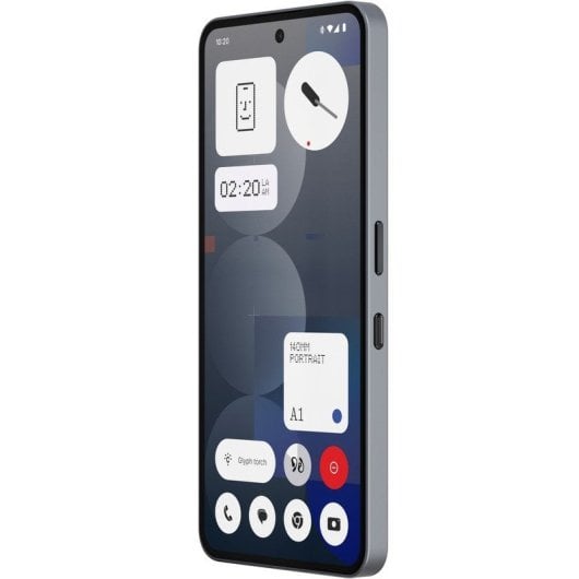 Nothing Pack Phone (3a) Pro Smartphone 12/256GB Gris + Auriculares Bluetooth Ear (a) Amarillos