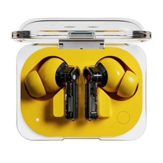 Nothing Pack Phone (3a) Pro Smartphone 12/256GB Negro + Auriculares Bluetooth Ear (a) Amarillos