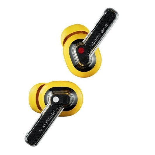 Nothing Pack Phone (3a) Pro Smartphone 12/256GB Negro + Auriculares Bluetooth Ear (a) Amarillos
