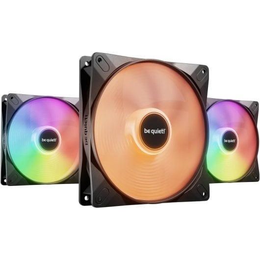be quiet! 140mm Light Wings LX ARGB PWM Luftkühlung - 3er-Pack Silent-Lüfter