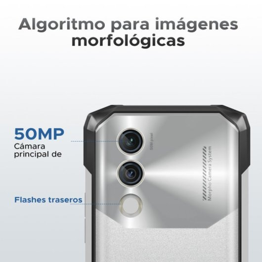 Smartphone Doogee Blade 10 Power 24 Go RAM 256 Go IP68 Android 14 Octa-Core 10300 mAh NFC
