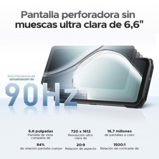 Doogee Blade10 Power 4G 6GB 256GB 6.6" Noir