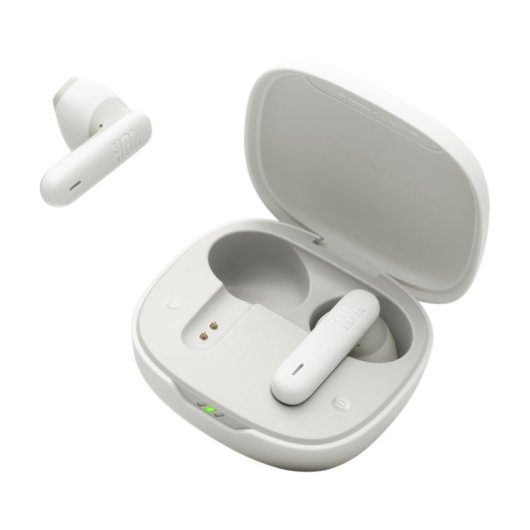 Casque sans fil Bluetooth 5.3 JBL avec réduction du bruit et microphone (blanc)