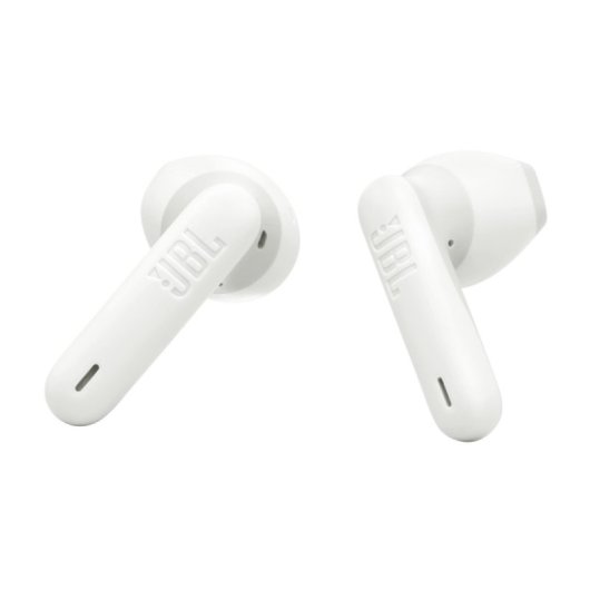 Casque sans fil Bluetooth 5.3 JBL avec réduction du bruit et microphone (blanc)