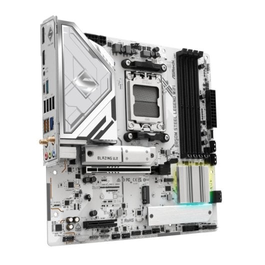 Carte mère Asrock B850M Steel Legend WiFi B850 AM5 Micro ATX Overclock DDR5 WiFi RAID