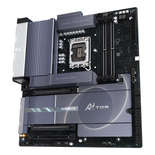 Placa Base Gigabyte Z890 AI TOP Intel Z890 LGA 1851 ATX Wi-Fi 7 LAN 10 GbE Thunderbolt 5