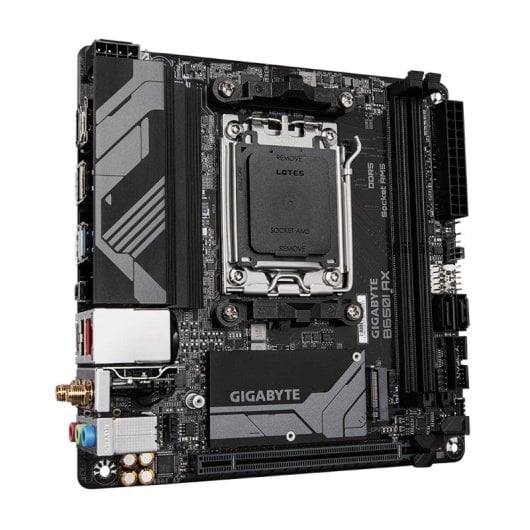 Placa Base Gigabyte B650I AX AM5 Mini-ITX M.2 WiFi 6E RAID USB 3.2 Gen2 2.5GbE