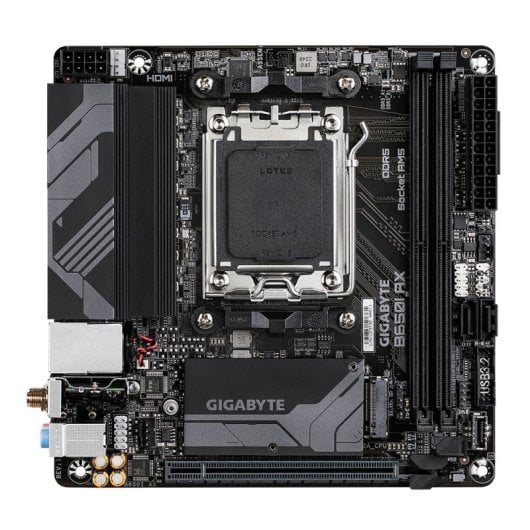 Placa Base Gigabyte B650I AX AM5 Mini-ITX M.2 WiFi 6E RAID USB 3.2 Gen2 2.5GbE