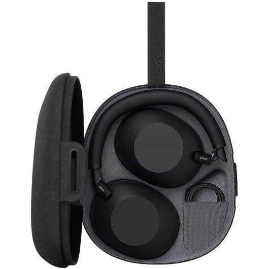 Casque Bluetooth Sony WH-1000XM6 à réduction de bruit et audio haute résolution, noir