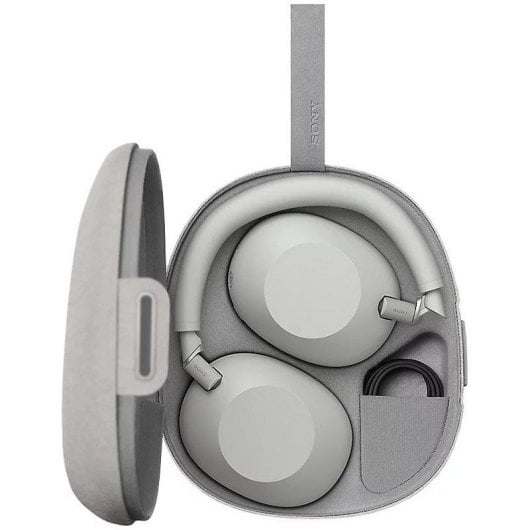 Sony WH-1000XM6 Auscultadores Sem Fios Bluetooth Noise Cancelling Hi-Res Audio Prateados