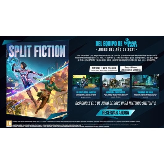 Split Fiction Code In a Box Nintendo Switch 2