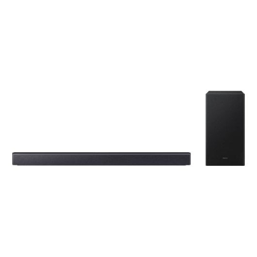 Barra de sonido Samsung HW-B450F/ZF Bluetooth HDMI ARC 65W Subwoofer inalámbrico Dolby Audio