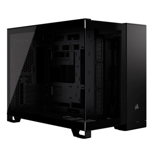 Corsair Midi-Tower ATX PC-Tower, schwarz, gehärtetes Glas, Seitenfenster, USB-C