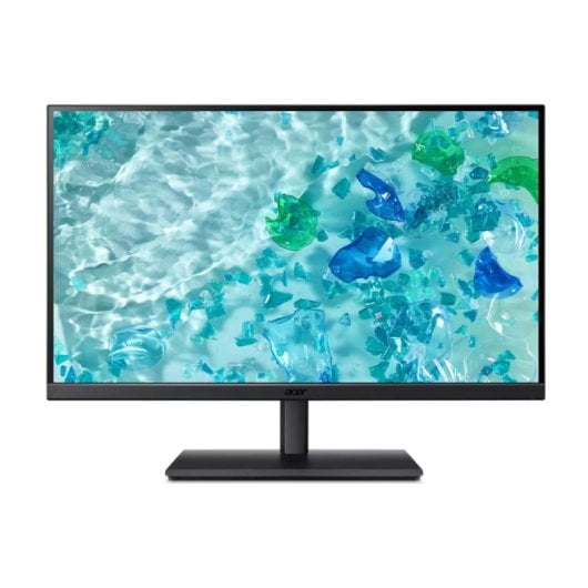 Monitor Acer LED ErgoStand de 23,8" 1080p 60Hz com altifalantes, câmara USB, suporte VESA, preto