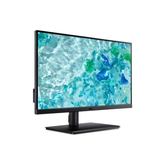 Monitor Acer LED ErgoStand de 23,8" 1080p 60Hz com altifalantes, câmara USB, suporte VESA, preto