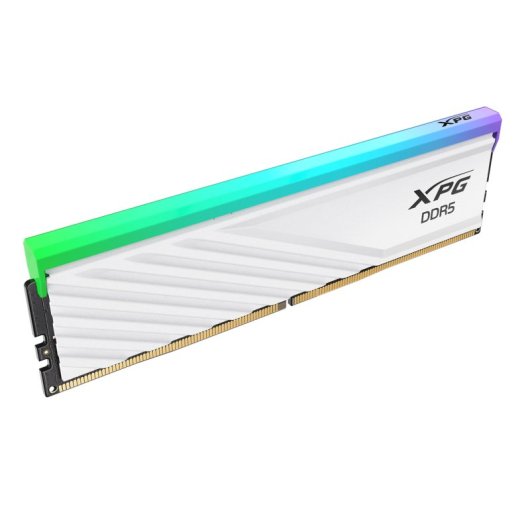 Memória RAM ADATA 32GB DDR5 6000MHz LANCER BLADE RGB 2x16GB Branca