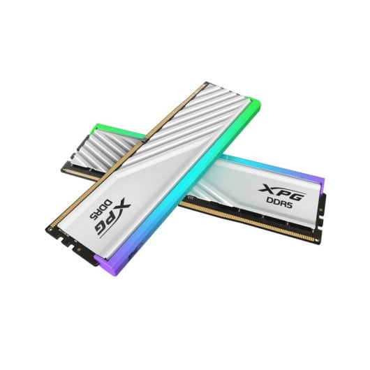 Memória RAM ADATA 32GB DDR5 6000MHz LANCER BLADE RGB 2x16GB Branca