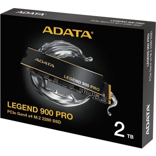 Disque dur SSD ADATA LEGEND 900 PRO M.2 2 To 7 400 Mo/s pour PC et consoles de jeux