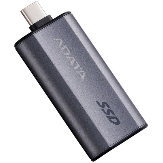 Disco rigido SSD esterno ADATA SC750 da 500 GB USB Type-C 10 Gbps 1050 MB/s Grigio