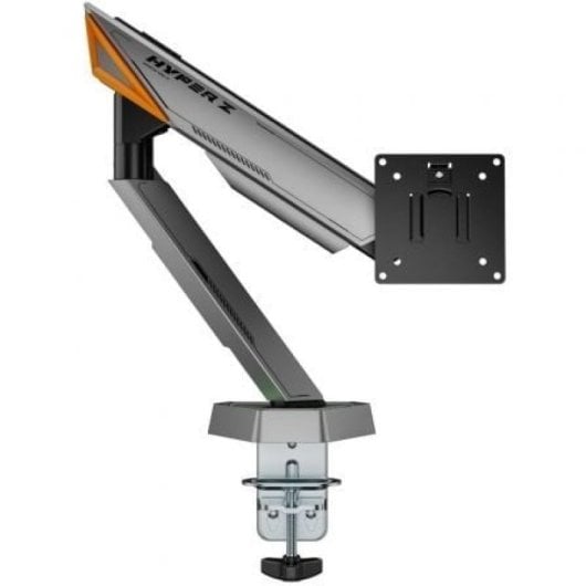 Soporte de mesa Gaming AISENS DT49TSRRGB-347 RGB, giratorio/inclinable, 16kg, VESA