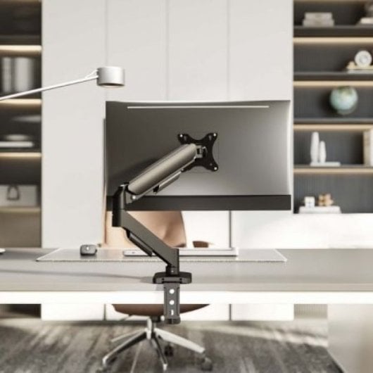 Soporte de Mesa AISENS DT32TSR-355 Contrapeso Giratorio Inclinable 9kg para Monitor 17-32”