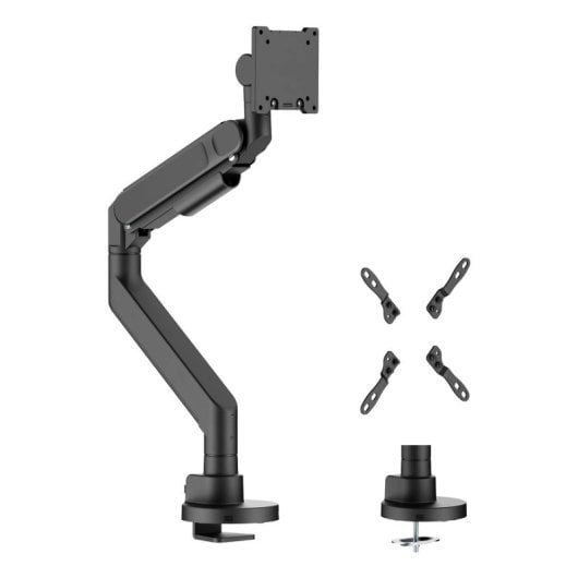 Suporte de mesa Aisens DT57TSR-307 com mola a gás, giratório/inclinável até 57 polegadas e 27 kg