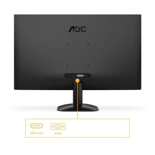 Monitor AOC 24? 1080p 100Hz VA Adaptive Sync sin marco Flicker Free Low Blue Light