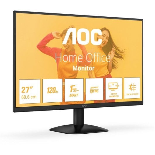 Monitor AOC B3 27B35HM 27? FullHD 120Hz VA FreeSync sin Marco FlickerFree Low Blue Light