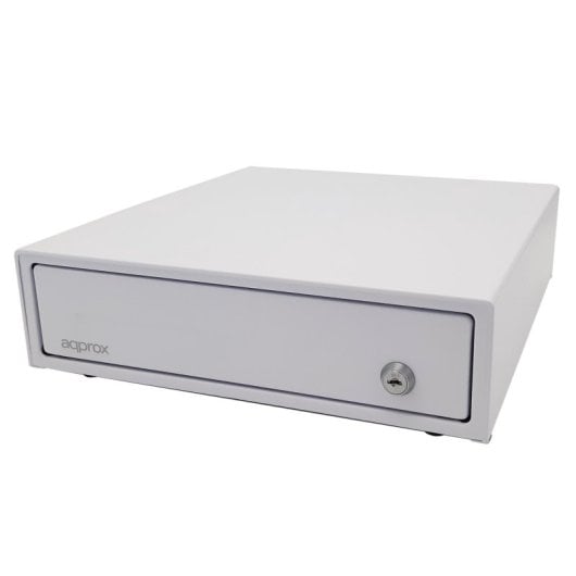 Impresora Térmica Ethernet/USB Approx appPOSPACK3380WH con cajón portamonedas, lector 1D y cortador automático