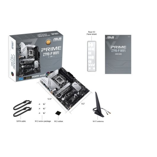 Motherboard ASUS Z790 LGA1700 ATX PRIME Z790-P WIFI-CSM DDR5 WiFi 6 Bluetooth 5.2