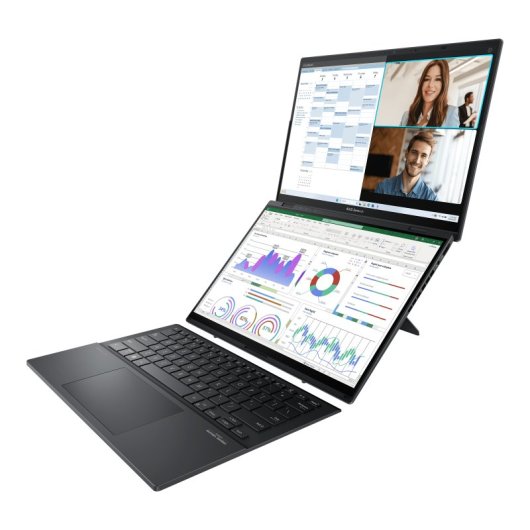 Asus Zenbook DUO UX8406MA-PZ271W 14″ Intel Core Ultra 9 185H 32 Go 2 To OLED Double écran Stylet