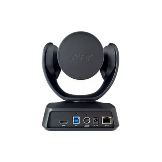 Máquina fotográfica profissional AVer USB 3.1 8MP 36X PTZ AI HDMI PoE+ Full HD 80,5º