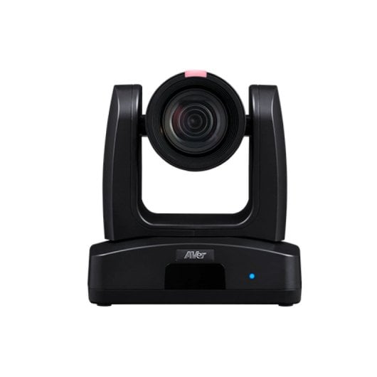 Telecamera AVer TR335N 8MP con zoom ottico 30X, 4K UHD, AI, monitoraggio automatico, NDI PoE PTZ, nera