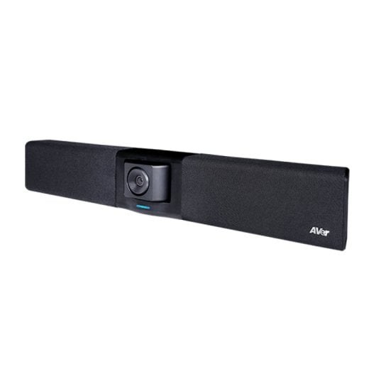 Barre vidéo PTZ 4K AVer VB342 Pro avec zoom IA 15X, suivi du présentateur et audio