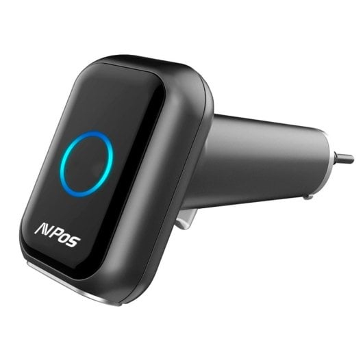 AVPos 260-2D USB CMOS Codeleser 1D/2D Lesedisplayständer Schwarz