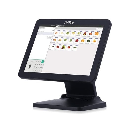 Terminal Punto de Venta AVPos K5000 Flex i7 8GB 128GB SSD Pantalla Táctil 15? Inclina 90º