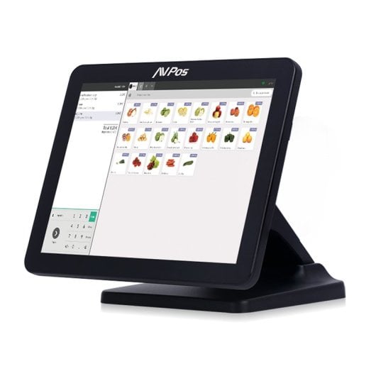 Terminal Punto de Venta AVPos K5000 Flex i7 8GB 128GB SSD Pantalla Táctil 15? Inclina 90º