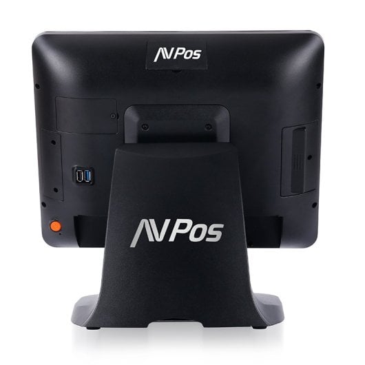 AVPos K5000 N100 POS 8GB 128GB SSD 15″ Capacitivo Touch Alumínio Windows 11 Pro