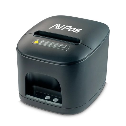 Impresora Térmica USB AVPos TC15 Corte Automático y Montaje en Pared